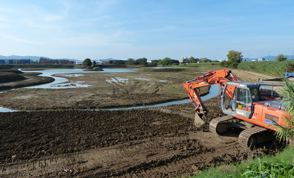 Fine lavori del lago (ottobre 2013)